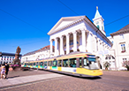 public transport, Karlsruhe, Carl Benz School